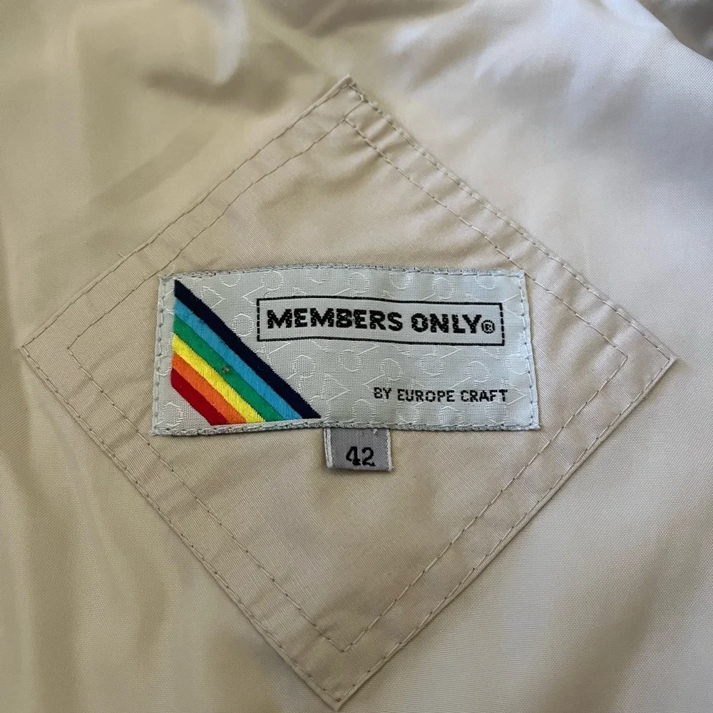 Members Only Racer Jacket - Picture 5 of 6